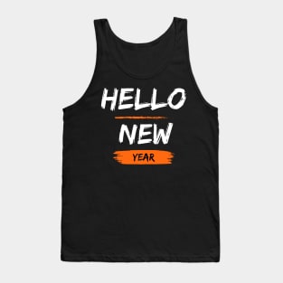 Hello New Year Tank Top